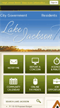 Mobile Screenshot of lakejackson-tx.gov